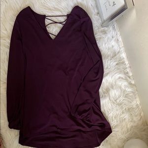 EXPRESS long sleeve blouse
